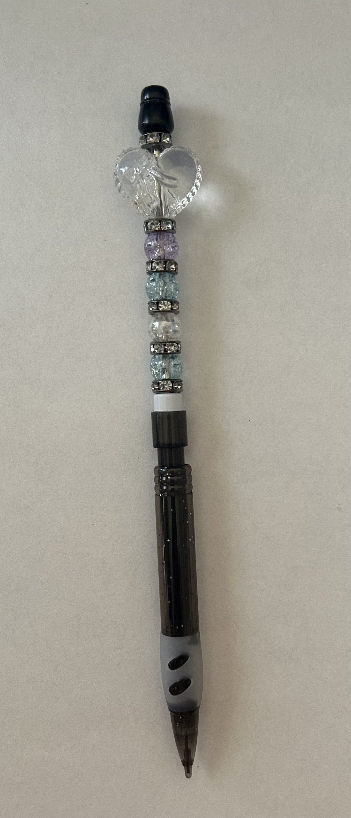 Beaded Decorative Mechanical Pencil – Handmade Crystal Bead Pencil, Gift for Teacher, Stylish Writing Pencil